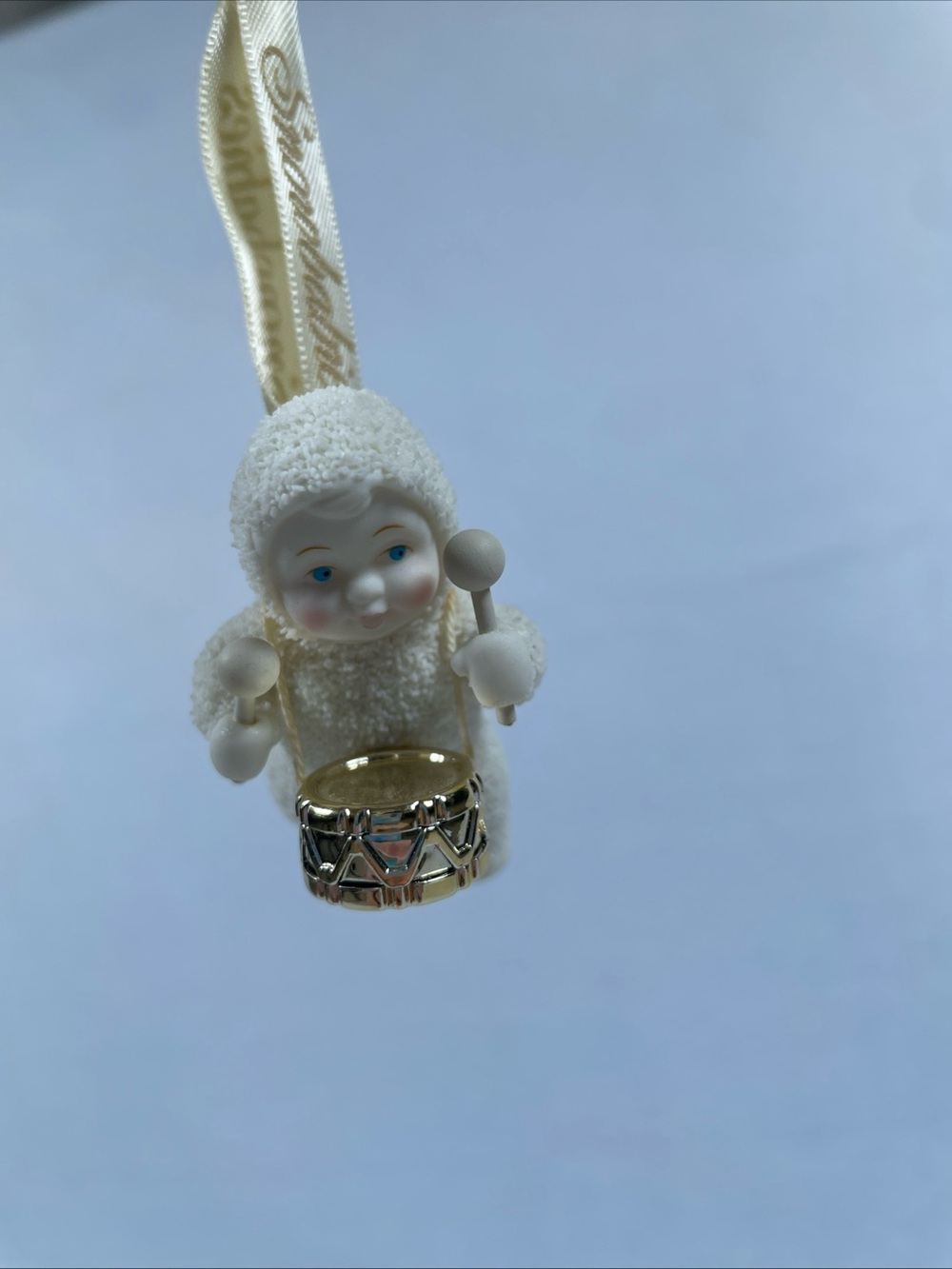 Snowbabies HOLIDAY DRUMMER Ornament Dept 56 w/ BOX Christmas Drummer Boy Mini